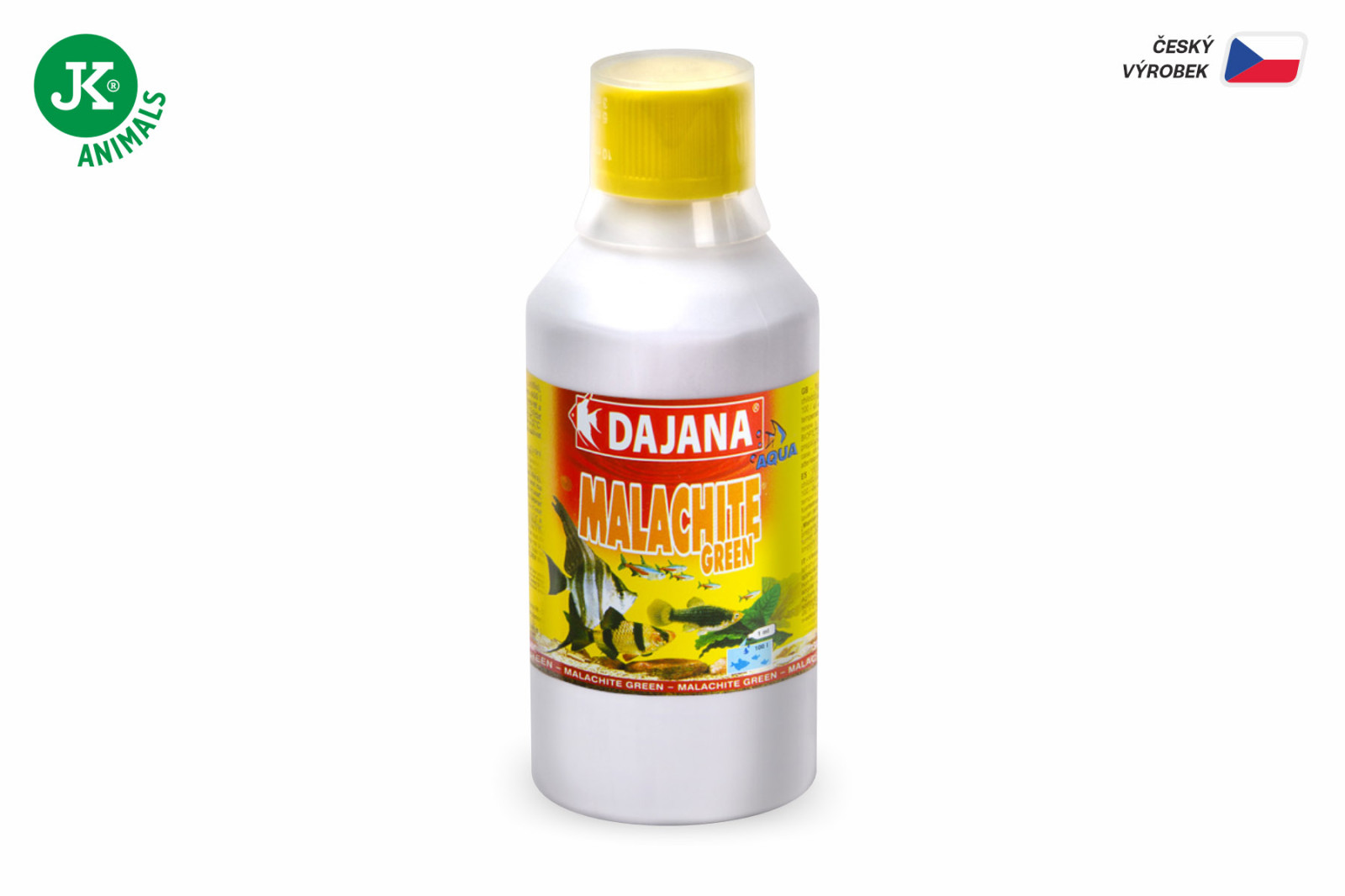 Dajana Malachite Green, úprava vody – přípravek, 250 ml