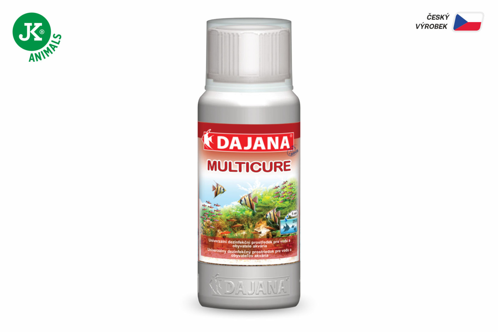 Dajana Multicure, úprava vody – desinfekční přípravek, 100 ml