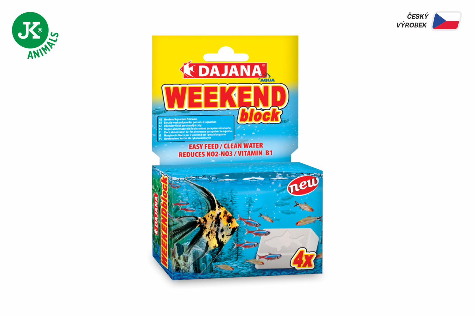 Dajana Weekend block, krmivo – blok, 4 ks