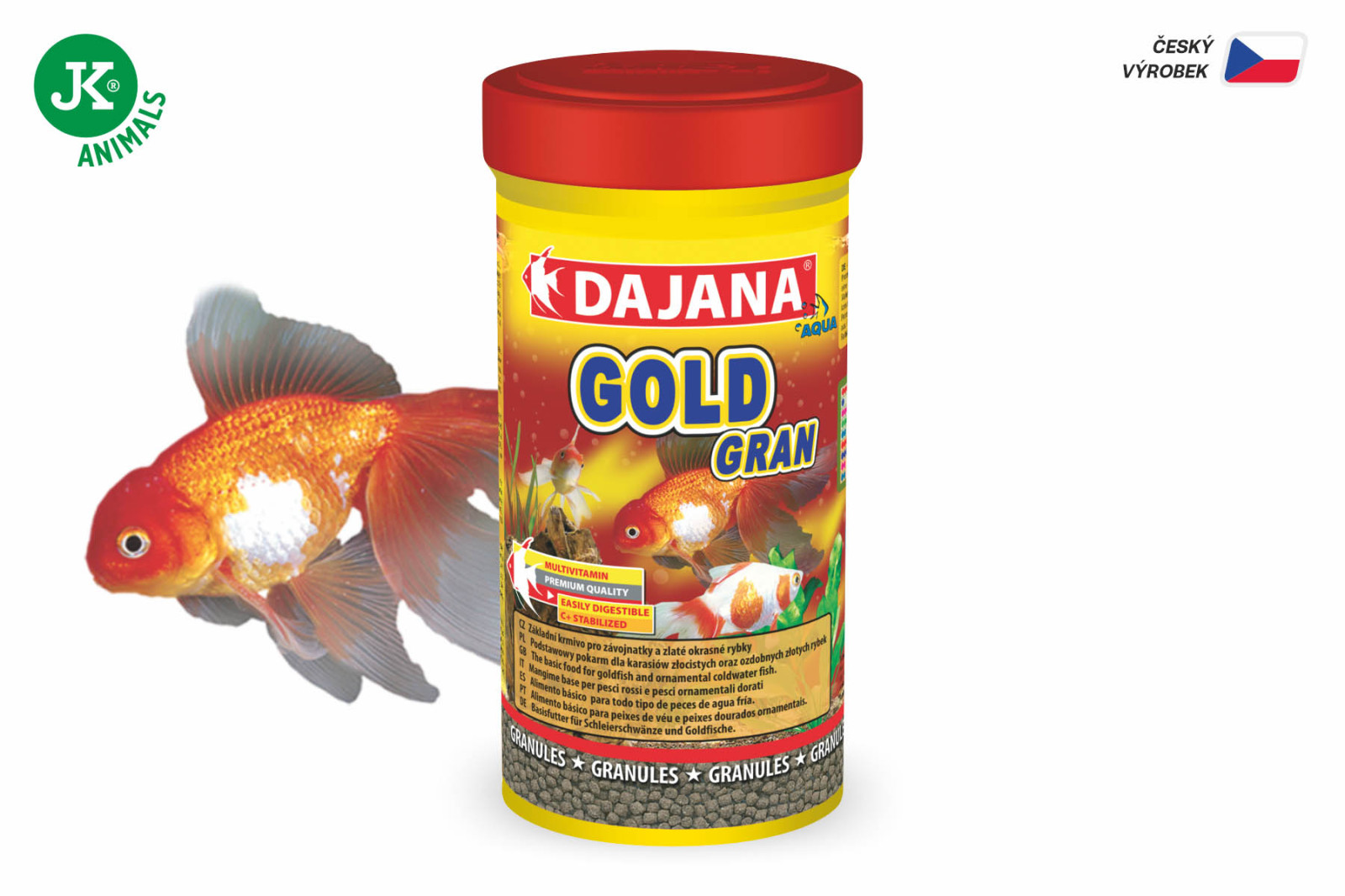 Dajana Gold Gran, granule – krmivo, 250 ml