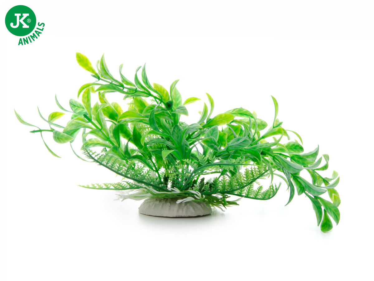 Ludwigia zelená, akvarijní plastová rostlinka