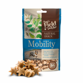 Sam's Field Natural Snack Mobility, 200 g, funkční masový polovlhký měkký pamlsek pro psy, (Sams Field polovlhký pamlsek)