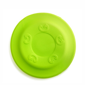 Frisbee z EVA pěny, hračka pro psy na házení, zelená, 22 cm, ideální pro aktivní hru