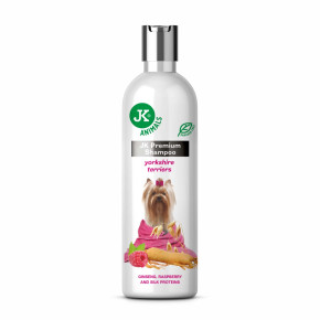 Prémiový šampon pro Jorkšírské teriéry (Yorky), 250 ml, s výtažky z ovsa, malin a ženšenu