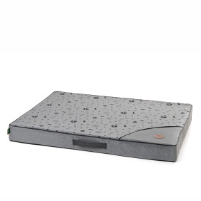 Matrace Memory Grey Lux L, šedá, 95 cm, matrace pro velké psy s paměťovou pěnou