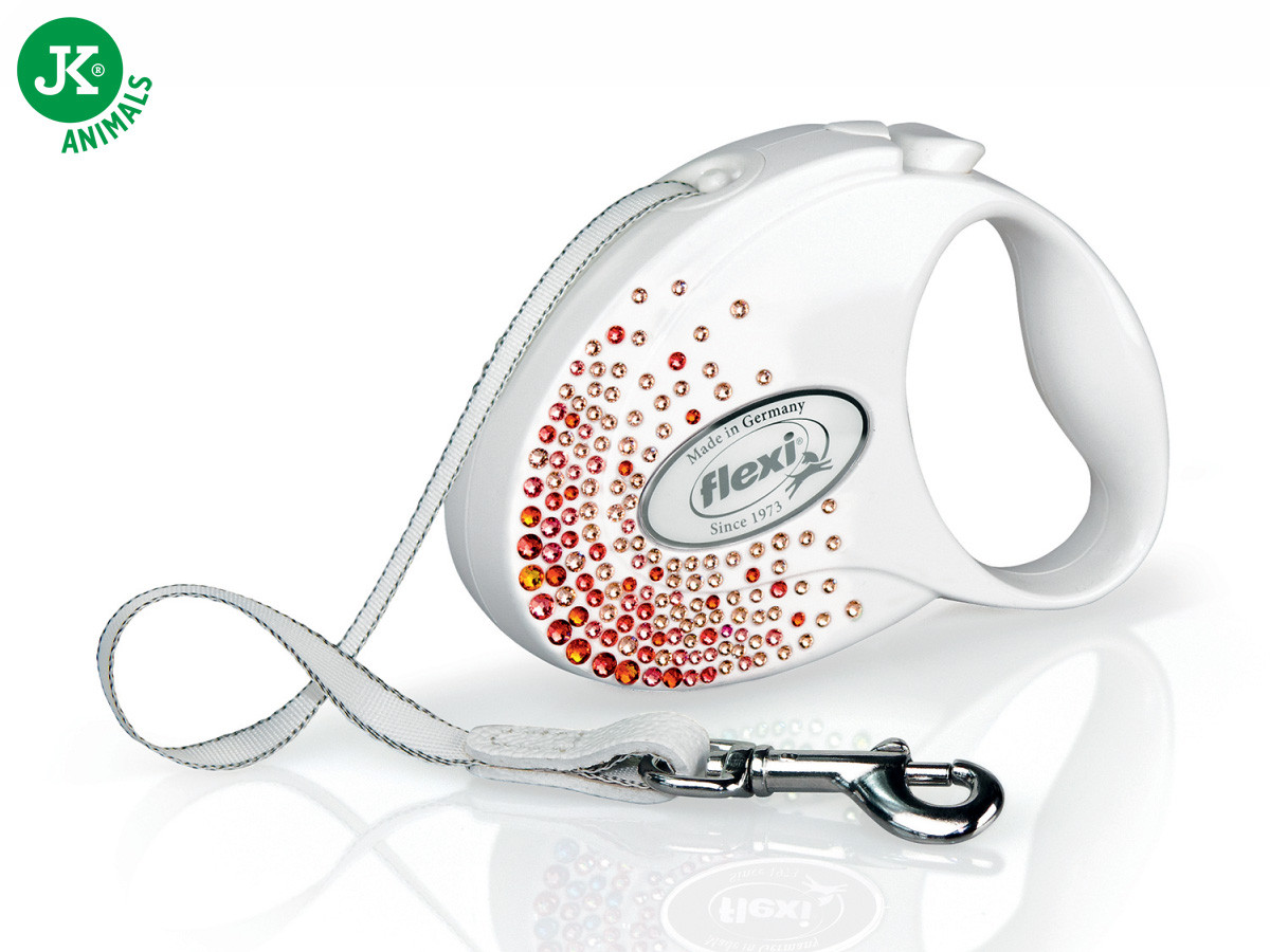 flexi Glam Splash Orient Tape (pásek), velikost S, bílá