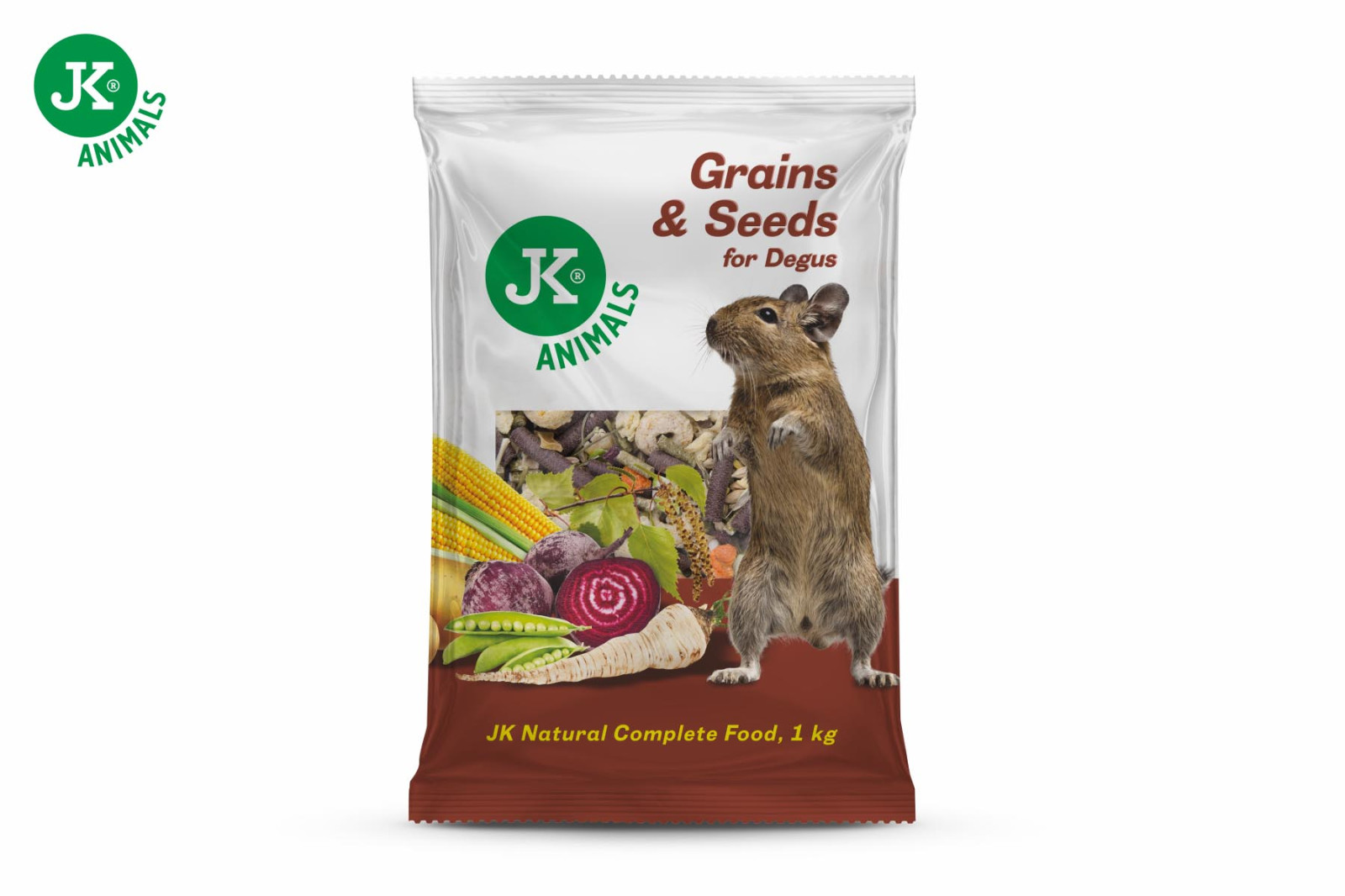 Zrniny a semínka, 1 kg, kompletní krmivo pro osmáky