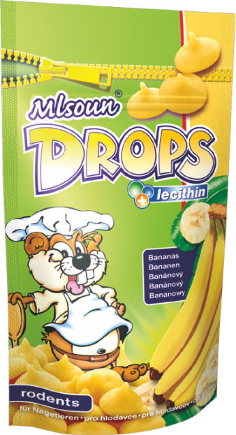 Drops - banán, pamlsek pro hlodavce