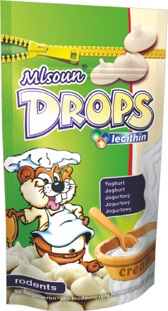 Drops - jogurt, pamlsek pro hlodavce
