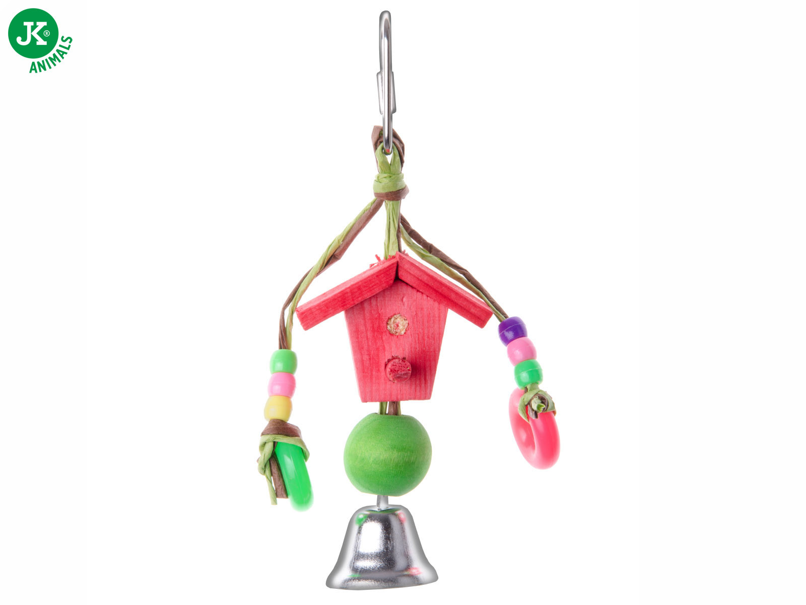JK budka, dřevěná hračka pro ptáky