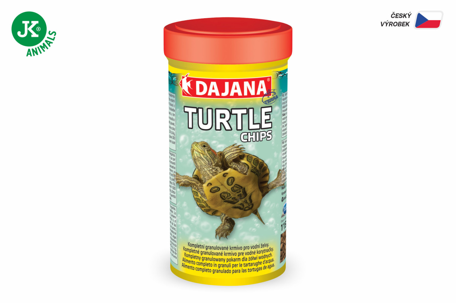 Dajana Turtle Chips, chipsy – krmivo, 1 l