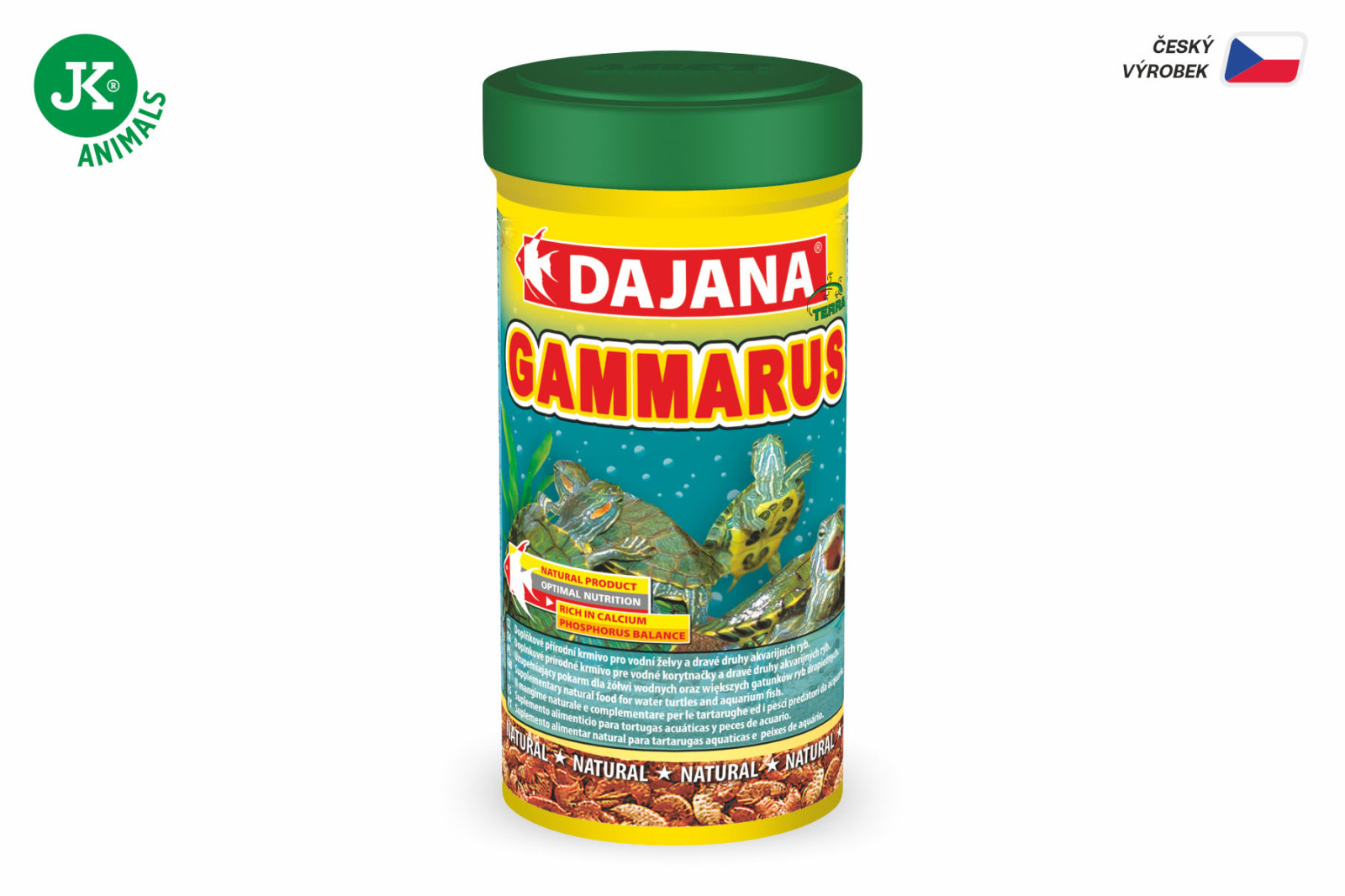 Dajana Gammarus, přírodní – krmivo, 100 ml