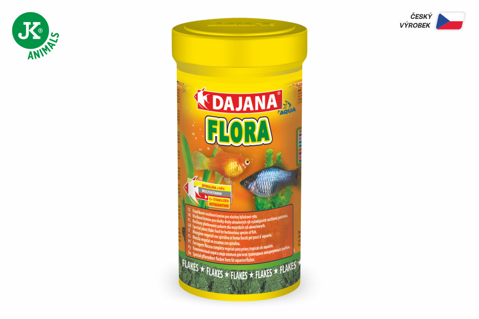 Dajana Flora, vločky – krmivo, 10 l