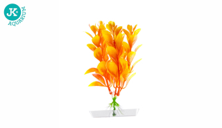 Orange Ludwigia mini, akvarijní plastová rostlinka