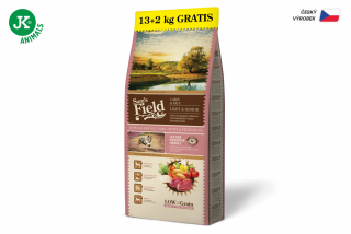 13 kg + 2 kg zdarma, Sam's Field Low Grain Light & Senior Lamb & Rice